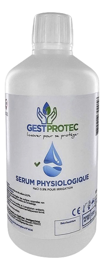 Serum physiologique 1 litre 1L