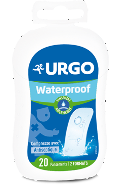 Urgo waterproof : pansement imperméable 20 pansements