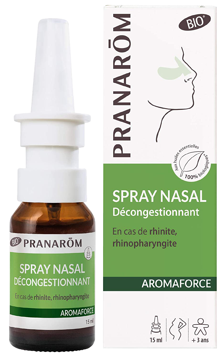 Pranarôm aromaforce bio spray nasal 15 ml