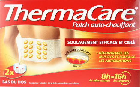 Thermacare patch auto chauffant antidouleur