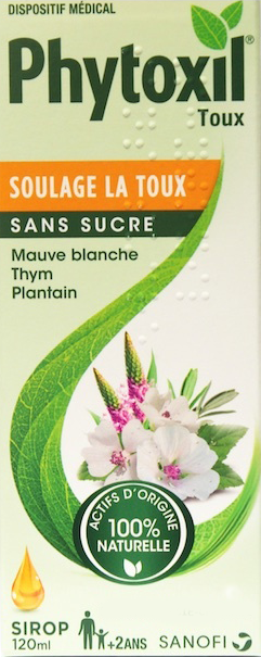 Sanofi phytoxil toux sans sucre sirop adulte enfant  + 2 ans